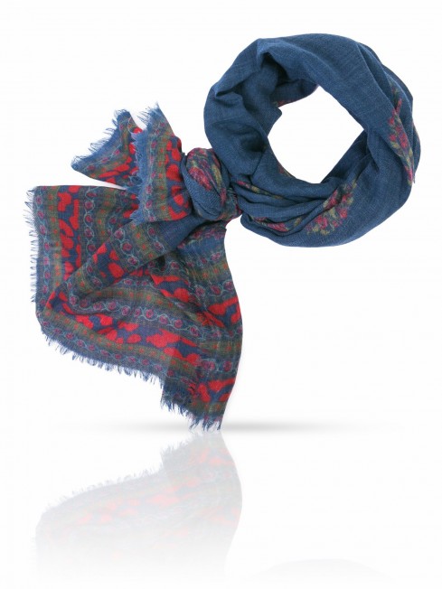 Палантин Унисекс W70.TW4-SK139/NAVY